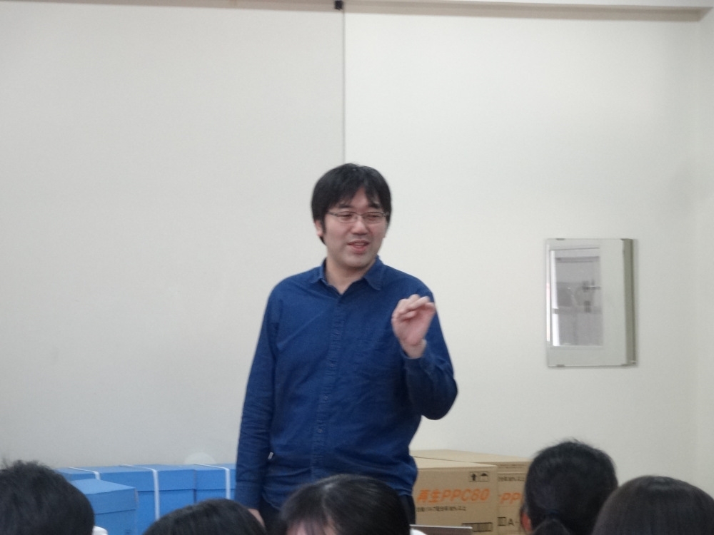 千葉県内の高校で講演①／問題解決型学習：石川敬一医師